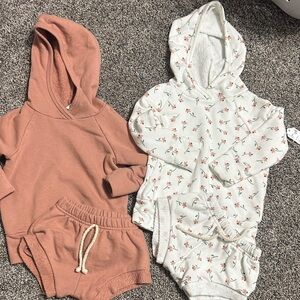 Little Wedgies Hoodie and Shorts Bundle